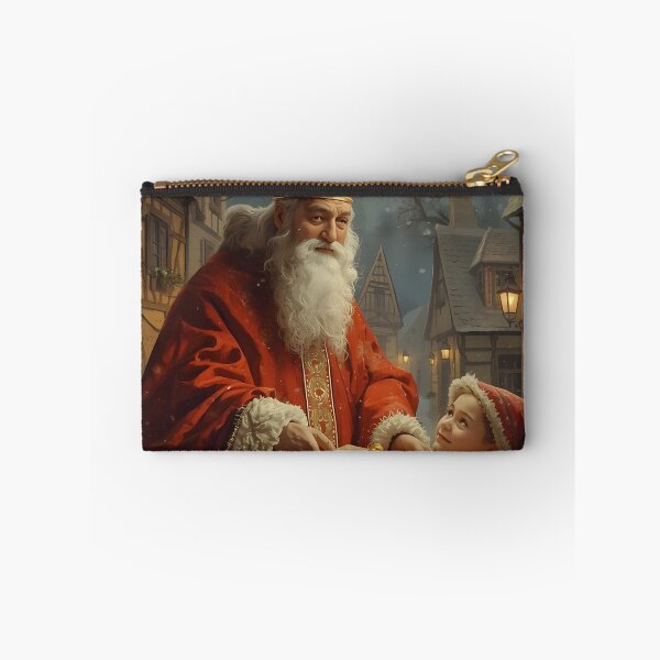 Item preview, Traditional St. Nicholas Illustration designed and sold by Valeree Store.