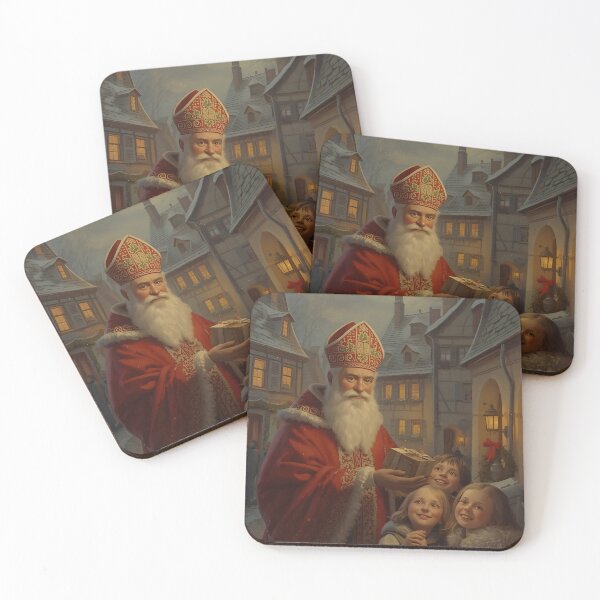 Item preview, Vintage Holiday Gift Giving Moment designed and sold by Valeree Store.