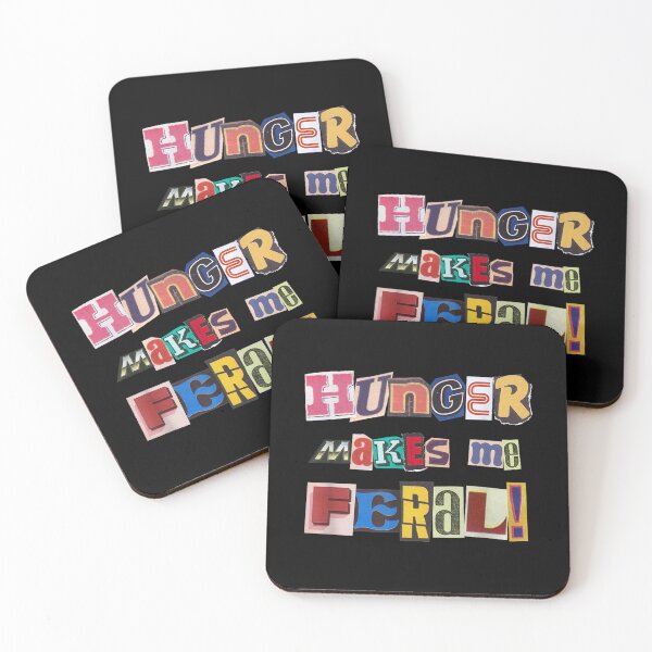 Item preview, Hunger Makes Me Feral designed and sold by Guslyakovaagafy.
