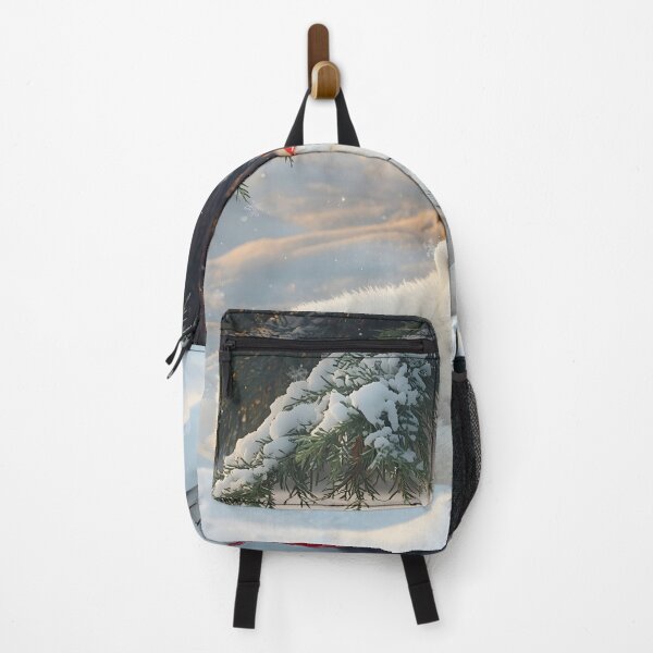 Item preview, Snowy Polar Bear Cub Winter Scene designed and sold by Valeree Store.