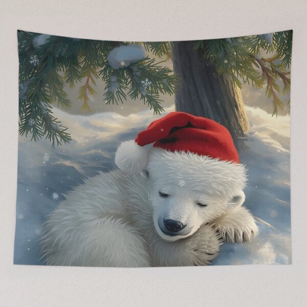 Item preview, Adorable Christmas Bear Cozy Moment designed and sold by Valeree Store.