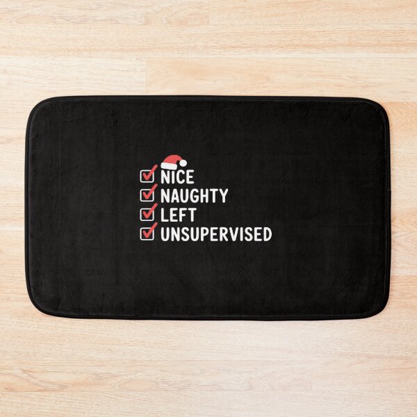 Item preview, Nice Naughty Left Unsupervised Christmas List Santa Claus designed and sold by portcrysral.