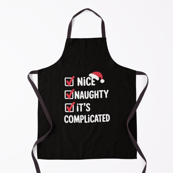 Item preview, Nice Naughty It's Complicated Christmas List Santa Claus designed and sold by portcrysral.
