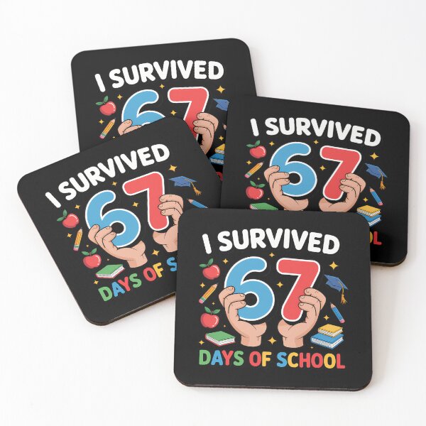 Item preview, School I Survived Student 67 67 Classic Teacher of Funny Days Meme designed and sold by SteveSaccoro.