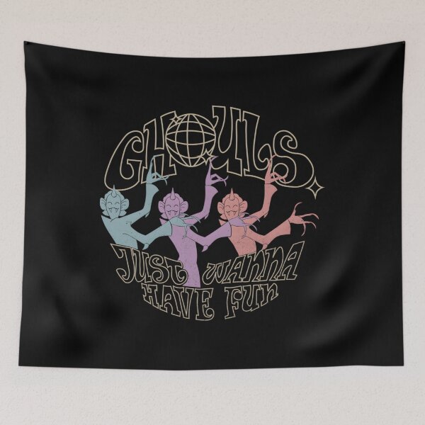 Item preview, Funny Vintage Halloween – Ghouls Just Wanna Have Fun designed and sold by tcxvlzrifmq76.