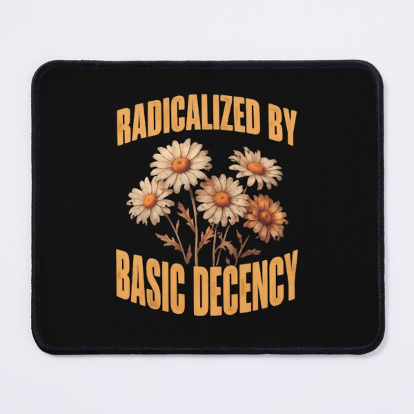 Item preview, Radicalized By Basic Decency In Defense of Humanity Distressed Retro Daisy Flowers designed and sold by HumansStuck12.