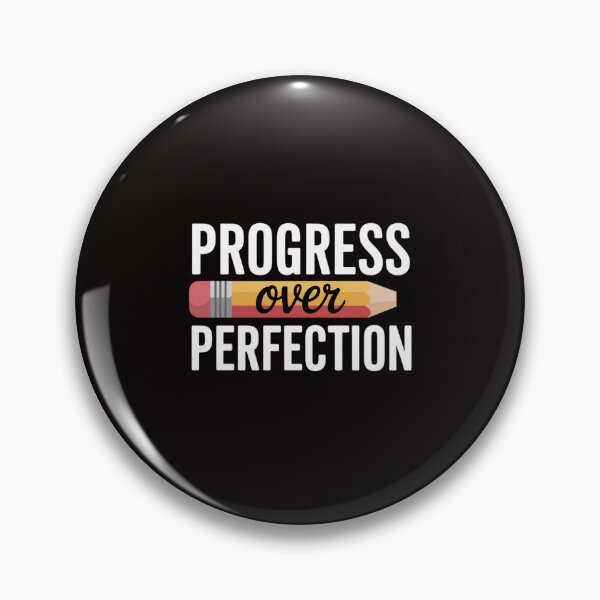 Item preview, Motivational Progress Over Perfection back to School Teacher designed and sold by portcrysral.