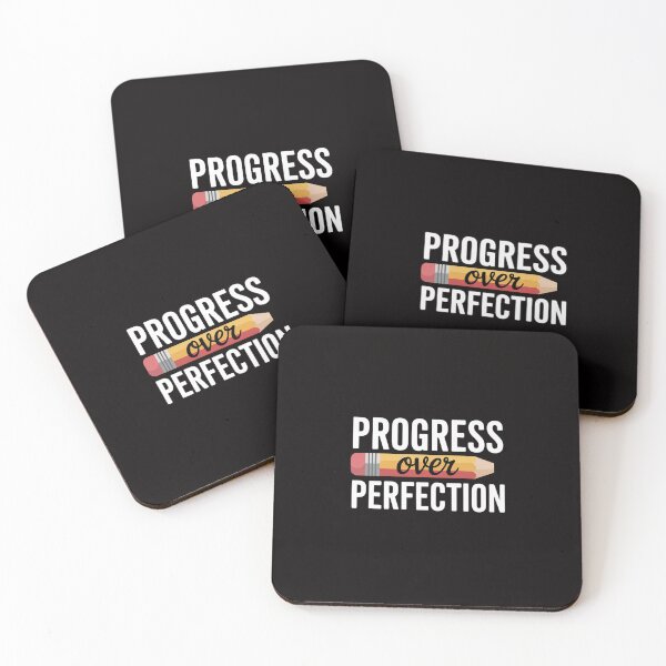 Item preview, Motivational Progress Over Perfection back to School Teacher designed and sold by portcrysral.