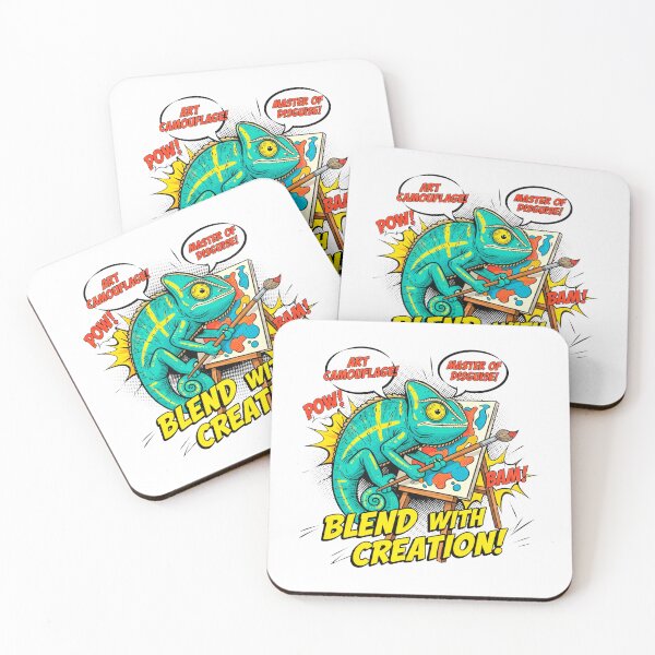 Item preview, Comic Book Style Chameleon Artist designed and sold by SholoStudio.