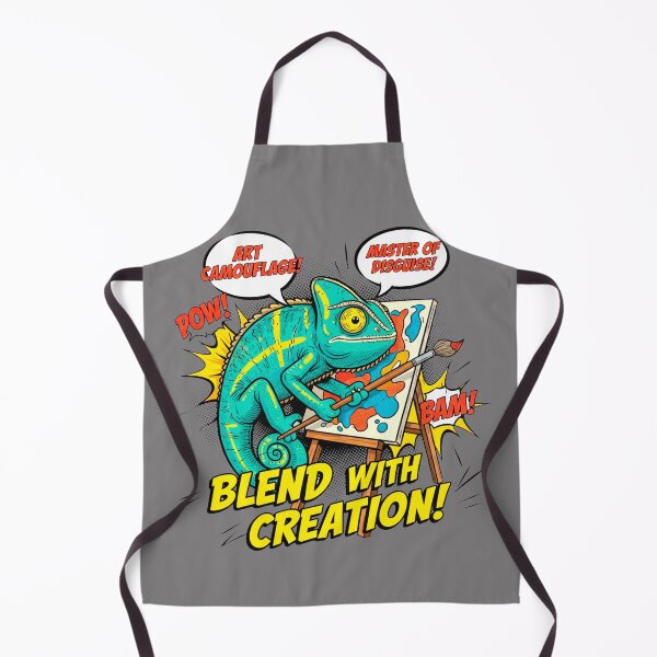 Item preview, Comic Book Style Chameleon Artist designed and sold by SholoStudio.