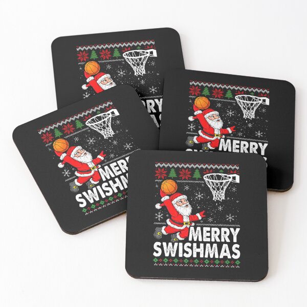 Item preview, Merry Swishmas Ugly Christmas Basketball Christmas designed and sold by DawnPatricia.