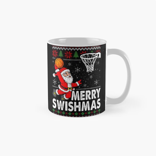 Item preview, Merry Swishmas Ugly Christmas Basketball Christmas designed and sold by DawnPatricia.