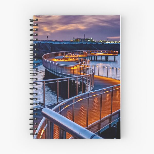 Item preview, Sunset at the new S-Shaped Fairy Penguin Viewing Platform - St. Kilda, Victoria, Australia designed and sold by Steven Jodoin.