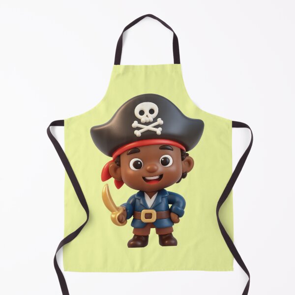 Item preview, cute African-American pirate designed and sold by Mauswohn.