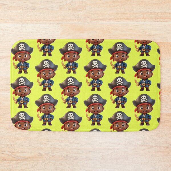 Item preview, cute African-American pirate designed and sold by Mauswohn.