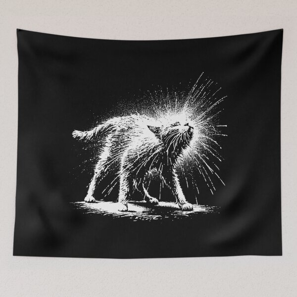 Item preview, Funny Cat Stencil Graffiti Paint Drip Urban Art Graphic designed and sold by tcxvlzrifmq76.