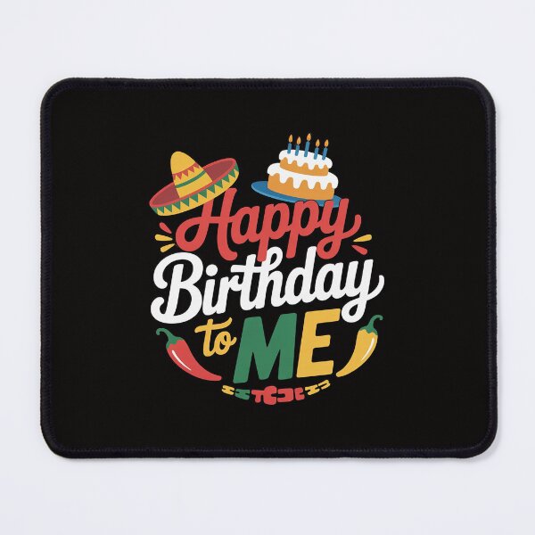 Item preview, Mexican Holliday sombrero cute cake happy birthday to me designed and sold by portcrysral.