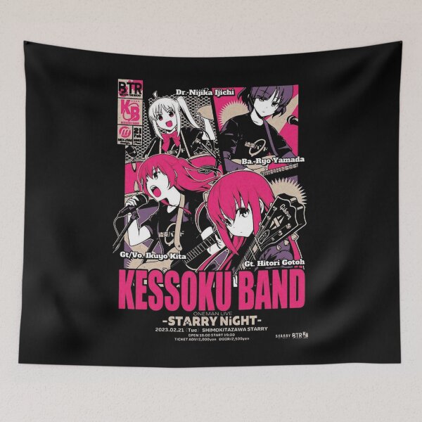 Item preview, Bocchi The Rock - Kessoku Band designed and sold by TamaraWithro8.