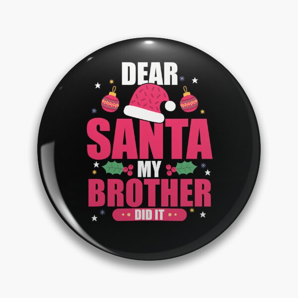 Item preview, Funny My Holiday Brother Dear Christmas Did It Vintage Santa Retro designed and sold by MediarMedic.