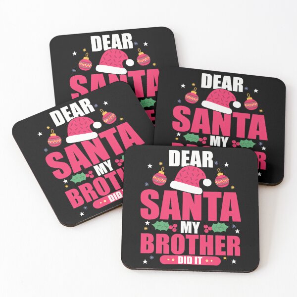 Item preview, Funny My Holiday Brother Dear Christmas Did It Vintage Santa Retro designed and sold by MediarMedic.
