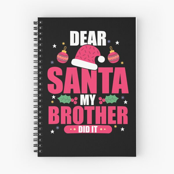 Item preview, Funny My Holiday Brother Dear Christmas Did It Vintage Santa Retro designed and sold by MediarMedic.