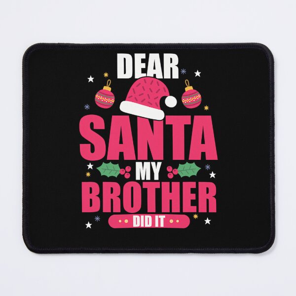 Item preview, Funny My Holiday Brother Dear Christmas Did It Vintage Santa Retro designed and sold by MediarMedic.