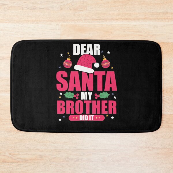 Item preview, Funny My Holiday Brother Dear Christmas Did It Vintage Santa Retro designed and sold by MediarMedic.