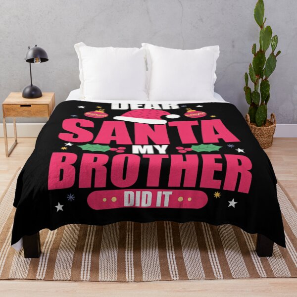 Item preview, Funny My Holiday Brother Dear Christmas Did It Vintage Santa Retro designed and sold by MediarMedic.