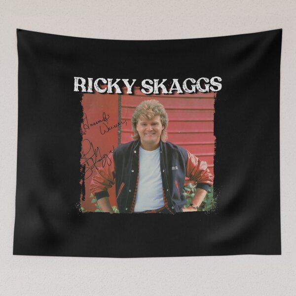Item preview, Ricky Skaggs Music Album Cover Art Typography designed and sold by TamaraWithro8.