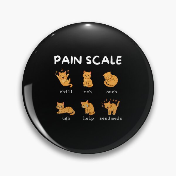 Item preview, Pain Scale Cat Pain Assessment Vet Tech Veterinarian Nursing designed and sold by DawnPatricia.