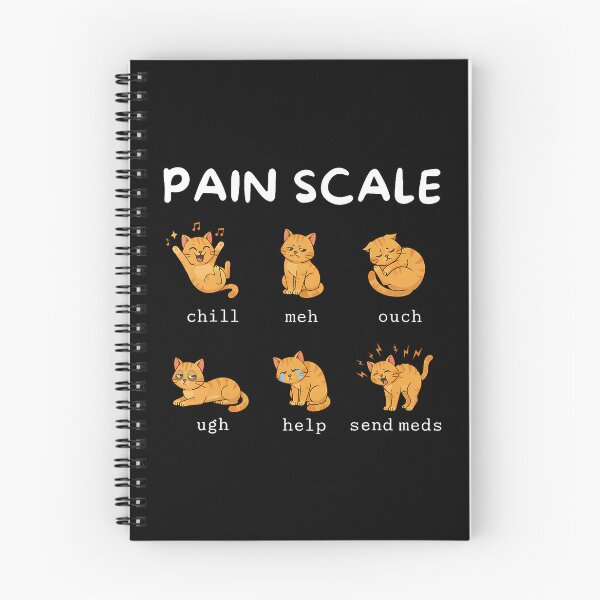 Item preview, Pain Scale Cat Pain Assessment Vet Tech Veterinarian Nursing designed and sold by DawnPatricia.