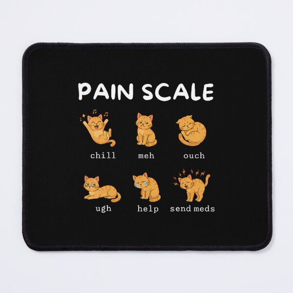 Item preview, Pain Scale Cat Pain Assessment Vet Tech Veterinarian Nursing designed and sold by DawnPatricia.