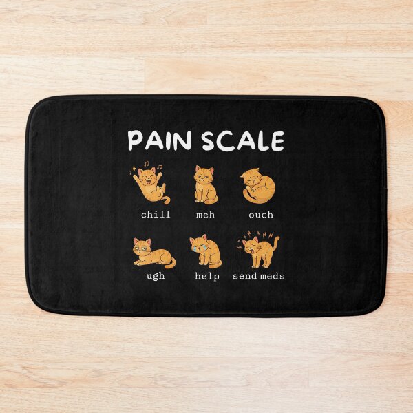 Item preview, Pain Scale Cat Pain Assessment Vet Tech Veterinarian Nursing designed and sold by DawnPatricia.