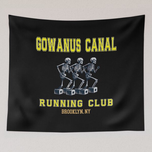 Item preview, Gowanus Canal Running Club T-Shirt Brooklyn NY Vintage Skeleton designed and sold by tcxvlzrifmq76.