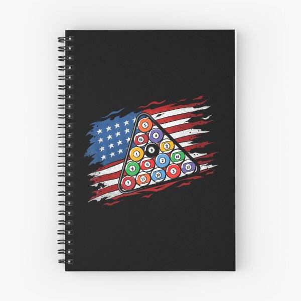 Artikelvorschau, Billardtisch mit US-amerikanischer Flagge, Snookerspieler entworfen und verkauft von DeannaAntoin.