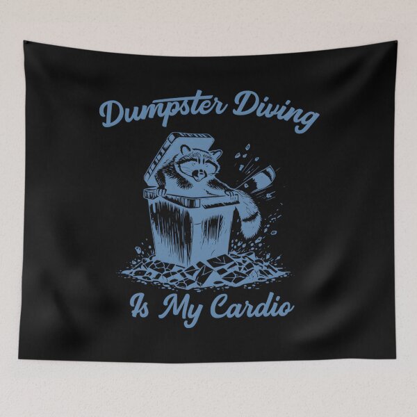 Item preview, Raccoon Diving In Trash Funny Trash Design designed and sold by tcxvlzrifmq76.