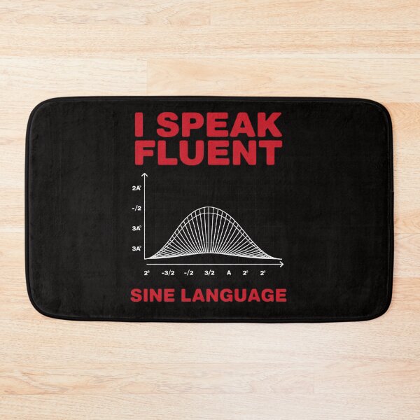 Item preview, Math Teacher Trigonometry Sine Wave Trig Calculus Joke designed and sold by ForestMmost.