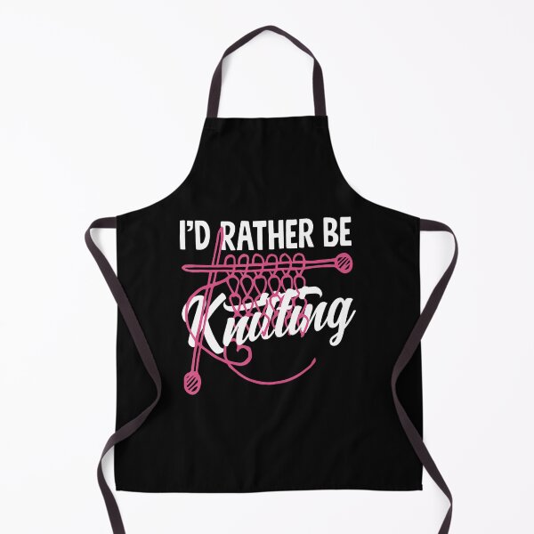 Item preview, Knitting I'D Rather Be Knitting Yarn Needle Knitter designed and sold by DawnPatricia.