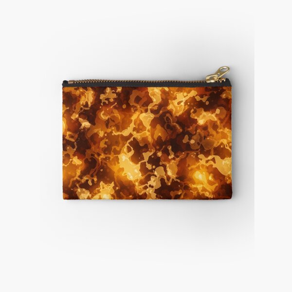 Item preview, Molten Amber Fire Texture designed and sold by Kaleidoscope Print.