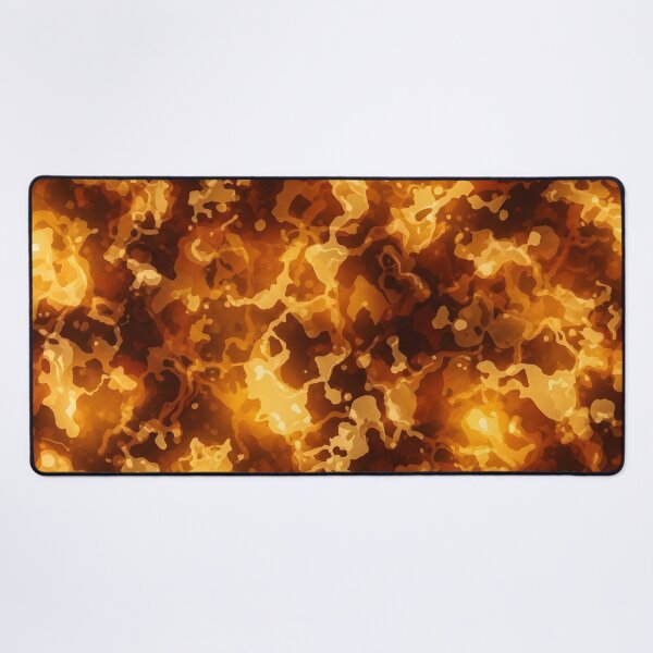Item preview, Molten Amber Fire Texture designed and sold by Kaleidoscope Print.