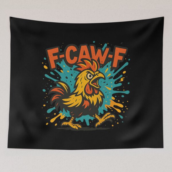 Artikelvorschau, Graffiti Splash Rooster Graphic F-Caw-F entworfen und verkauft von tcxvlzrifmq76.
