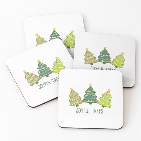 Item preview, Joyful Trees Cheerful Christmas Holiday designed and sold by chattsuede.