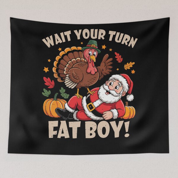 Item preview, Your Meme Fatboy Classic Funny Turn Wait Turkey Thanksgiving designed and sold by Rocklaretbean.