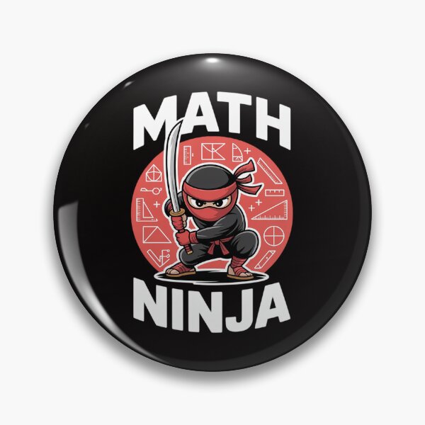 Item preview, MATH NINJA for Kids & Adults Mathematics Geek Gift designed and sold by ForestMmost.