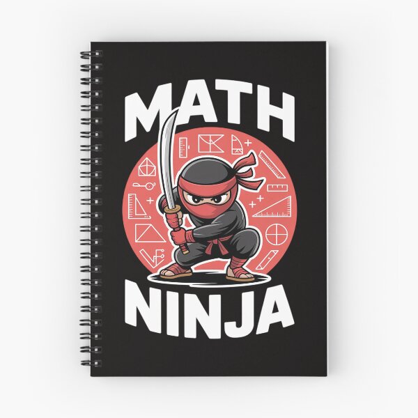 Item preview, MATH NINJA for Kids & Adults Mathematics Geek Gift designed and sold by ForestMmost.