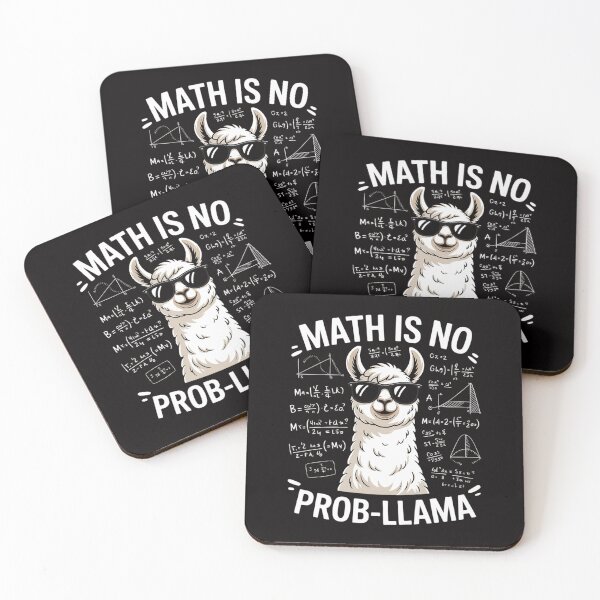 Item preview, Math Nerd Geek Llama Animal Alpaca Mathematician Math designed and sold by ForestMmost.