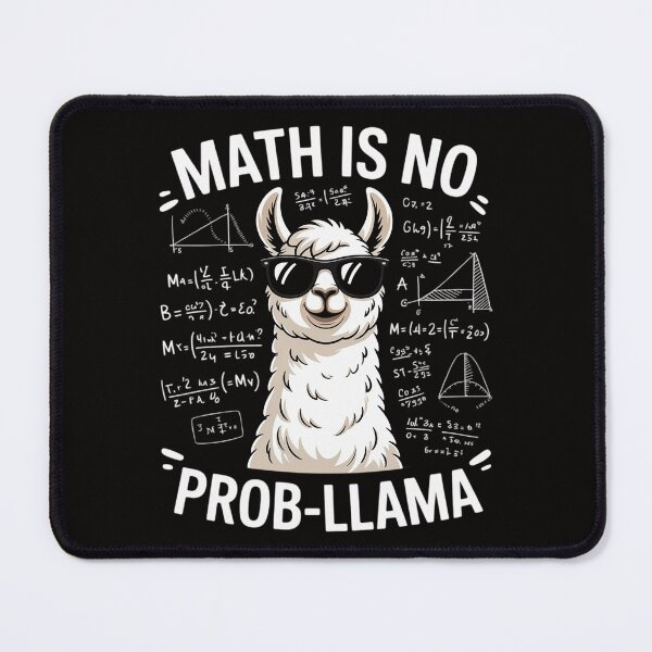 Item preview, Math Nerd Geek Llama Animal Alpaca Mathematician Math designed and sold by ForestMmost.
