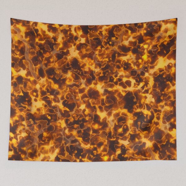 Item preview, Warm Amber Lava Texture designed and sold by Kaleidoscope Print.