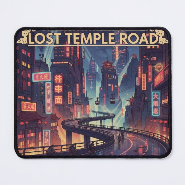 Item preview, Zwift Night Ride Adventure – Lost Temple Road (Chongqing Neon City) designed and sold by loccotown168.