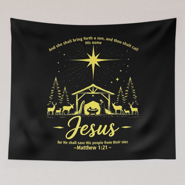 Item preview, And She Shall Bring Forth A Son Matthew 121 Christian designed and sold by MarcellaTerri.